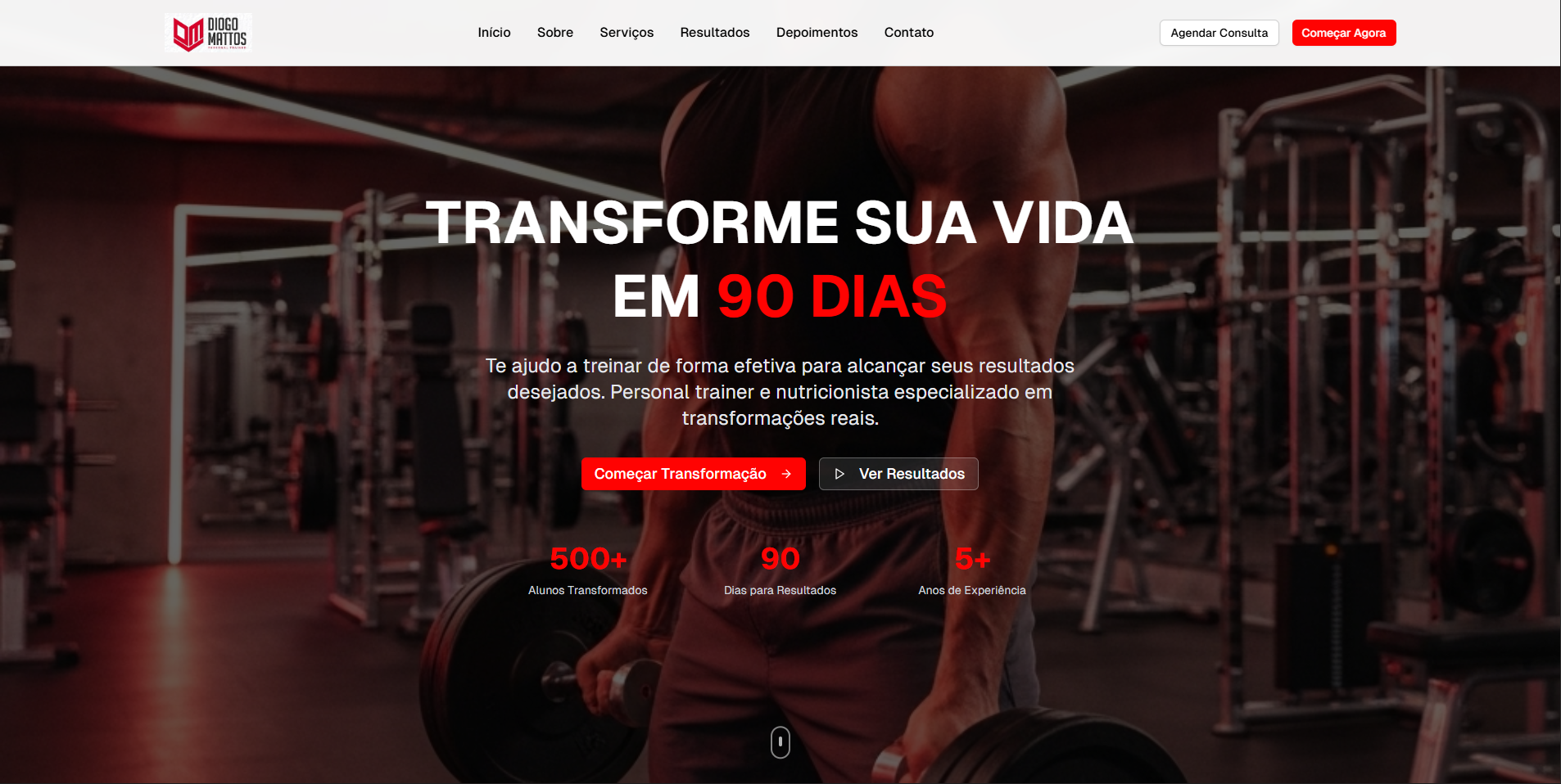 Personal Landing Page